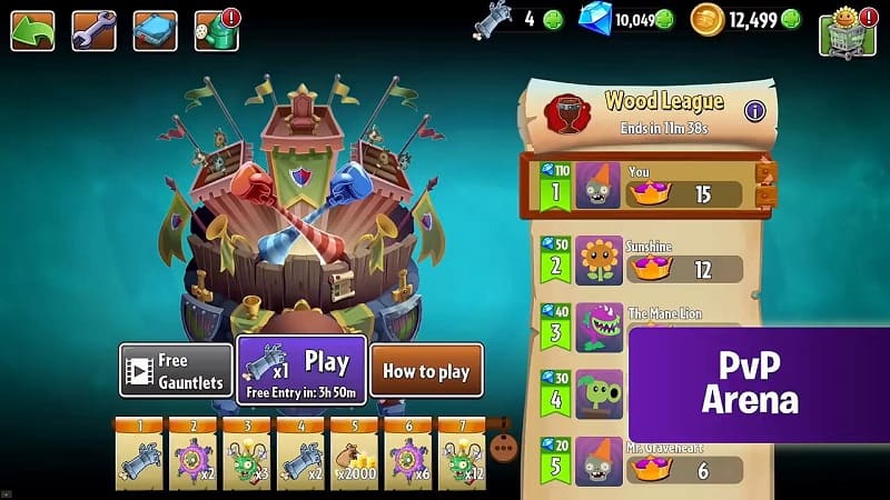 Plants vs Zombies 2 hack (todo desbloqueado) 4