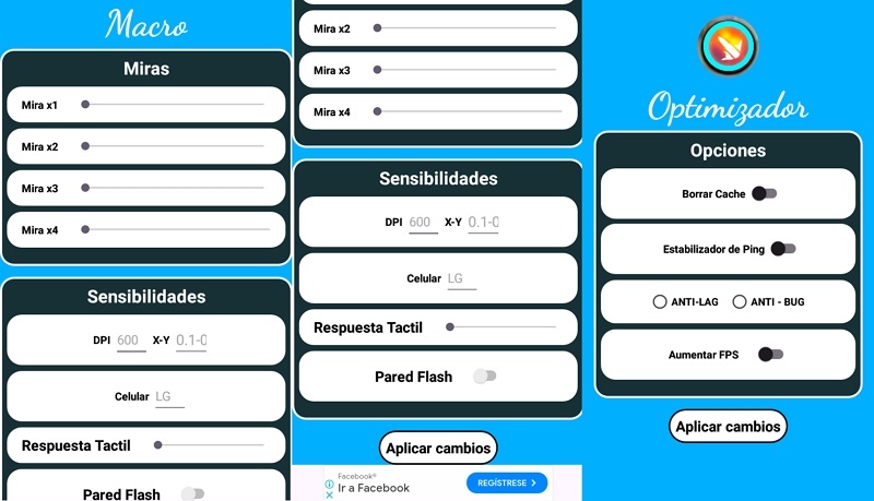 Macro De Bolitas Rojas y Azules 4