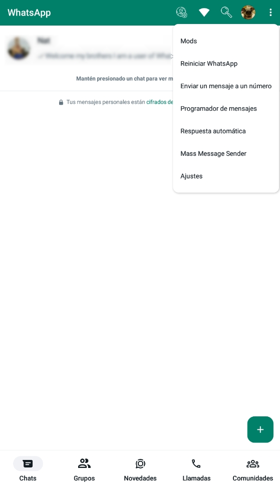 WhatsApp Plus Rojo 6